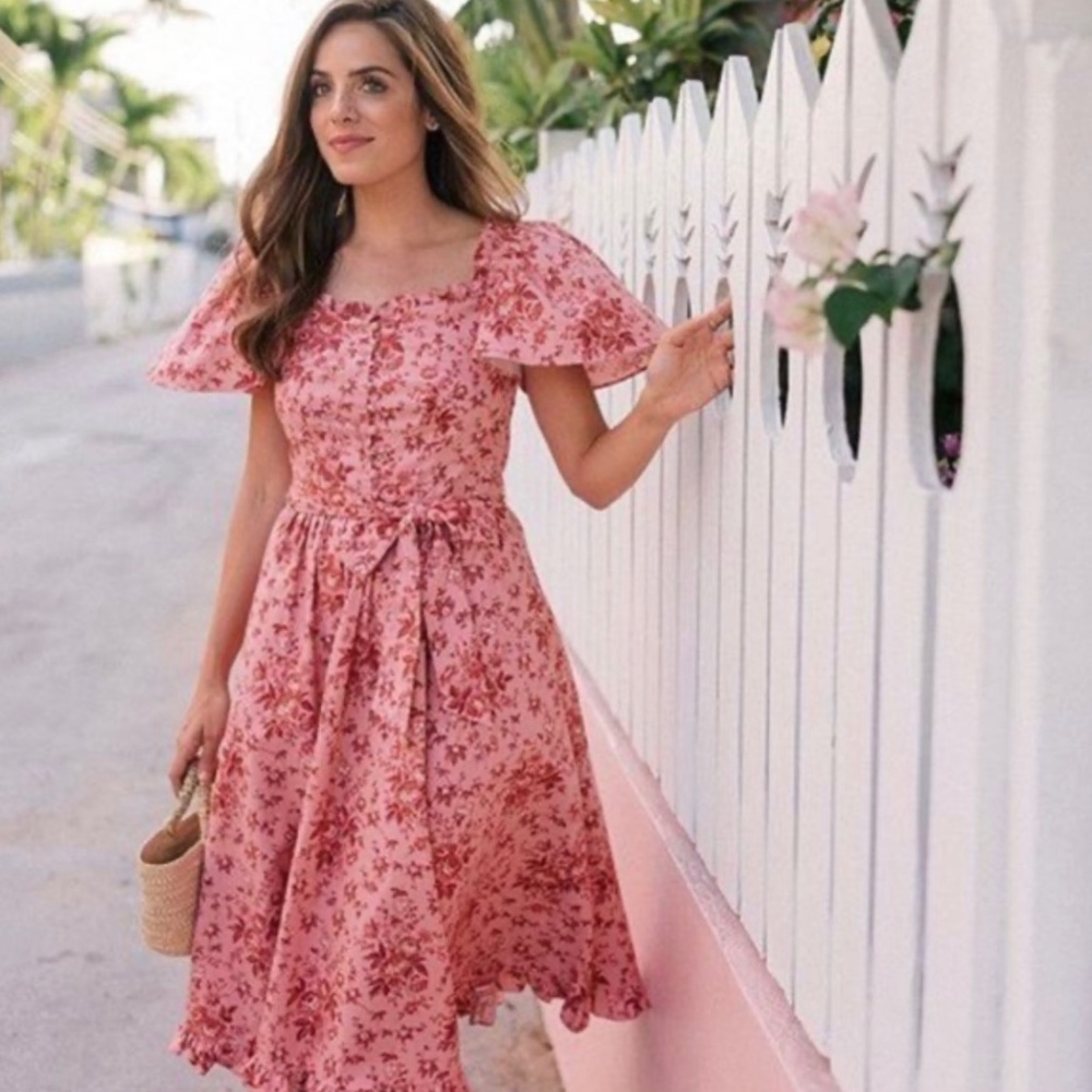 NWT Gal Meets Glam Collection Marianna Pink Dress, Size 4